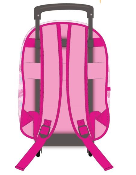 Zainetto asilo con trolley Cm. 31x24x10 - Stitch girl