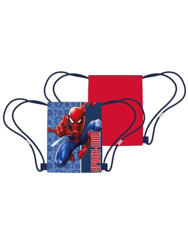 Sacca nylon con laccetti Cm. 40x35 - Spiderman