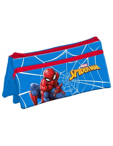 Astuccio bustina triplo scomparto Cm. 21x10 - Spiderman