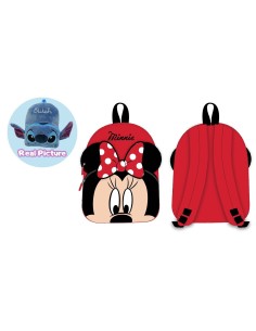 Zainetto peluche 3D Cm. 30x24x8 - Minnie