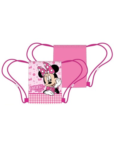 Sacca nylon con laccetti Cm. 40x35 - Minnie