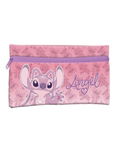 Astuccio bustina piatta con zip Cm. 21x11 - Stitch Girl