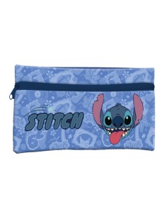Astuccio bustina piatta con zip Cm. 21x11 - Stitch Boy