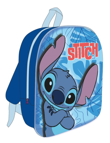 Zainetto asilo 3D Cm. 30x26x10 - Stitch boy