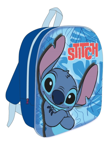 Zainetto asilo 3D Cm. 30x26x10 - Stitch boy