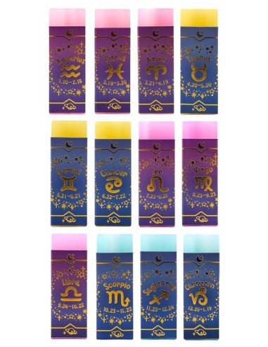 Gomma da cancellare Cm. 5,4x1,8x1,8cm Oroscopo