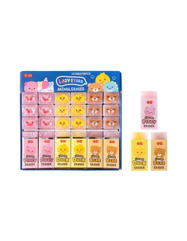 Gomma da cancellare Cm. 5,2x2,2x1,2 - Animali