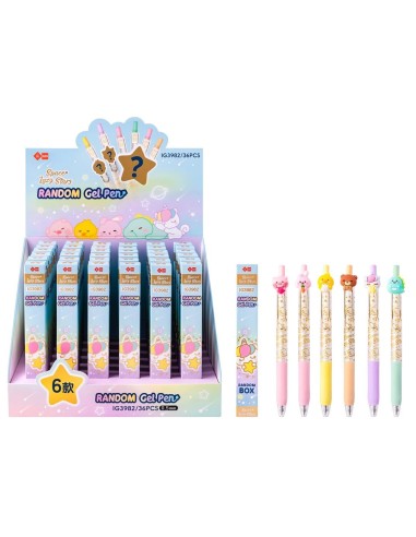 Penna retrattile Surprise Gel - Animali