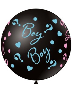 Palloncino lattince mongolfiera 36" Cm. 91 - 4 lati - Boy Girl