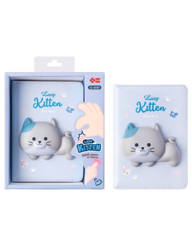 Notebook 96 pagine Squishy Cm. 17x14,5x5,5 - Gatto