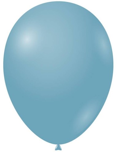 Palloncino Deco Line Pastello 12" Steel Blue 254 - Confezione 50 pz