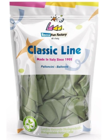Palloncini lattice 12’’ Cm. 30 – Confezione 50 pezzi - Verde oliva