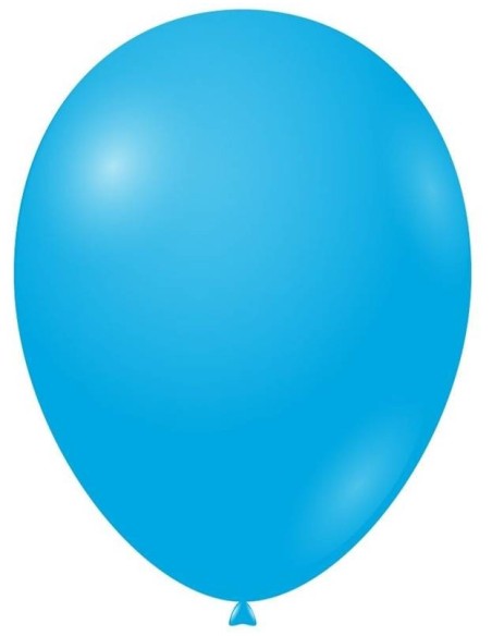 Palloncini lattice 12’’ Cm. 30 – Confezione 50 pezzi - Celeste