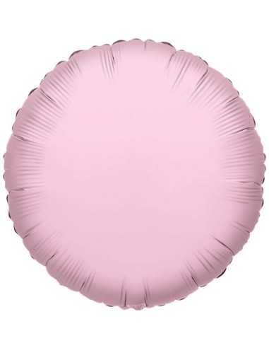 Palloncino Mylar 18" Cm. 45 - Rotondo - Rosa chiaro