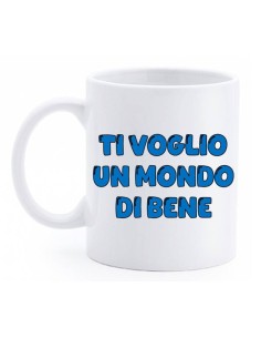 Tazza mug ceramica in scatola "Nonno come farei senza di te?" 2
