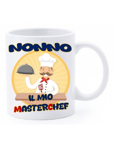 Tazza mug ceramica con scatola - Nonno il mio masterchef