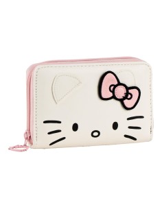 Portafoglio rettangolare ecopelle Cm. 15x9 - Hello Kitty