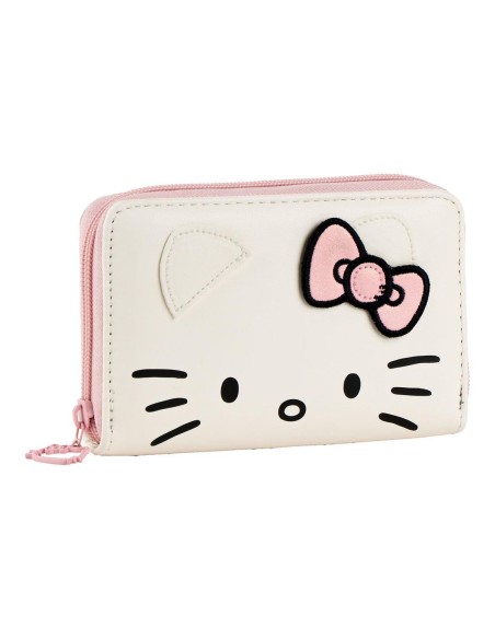 Portafoglio rettangolare ecopelle Cm. 15x9 - Hello Kitty