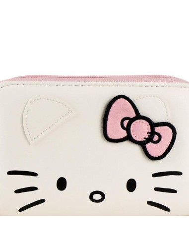 Portafoglio rettangolare ecopelle Cm. 15x9 - Hello Kitty