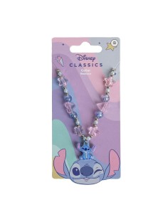 Collana bijoux con ciondolo Stitch
