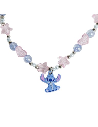 Collana bijoux con ciondolo Stitch