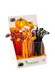 Penna Halloween con gambo flessibile