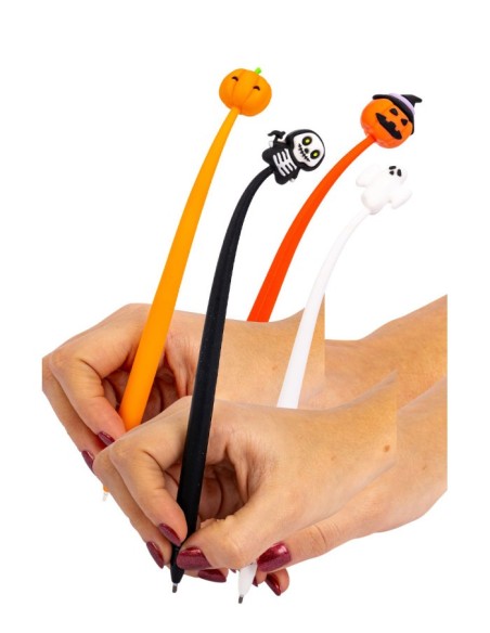 Penna Halloween con gambo flessibile