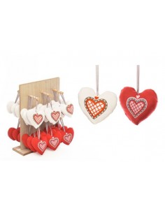 Cuore in tessuto da...