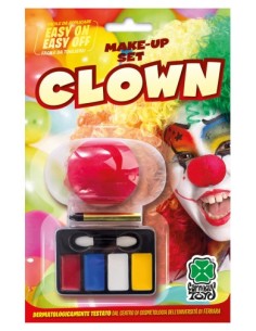 Set trucco clown con naso