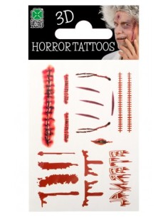 Tatuaggi cicatrici insanguinate