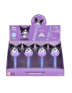 Lip balm & Lip gloss – Kuromi - Hello Kitty 2
