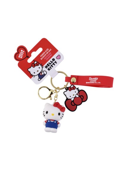 Portachiavi con charms 3D – Hello Kitty