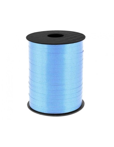 Nastrino in rotolo pastello 5mm - 500y 458 mt. - Celeste