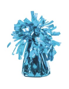 Pesetto per palloncini con ciuffo - Sky Blue