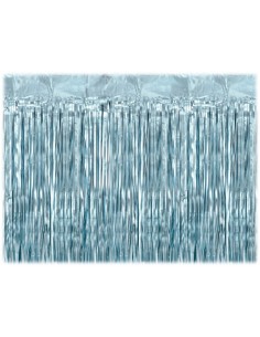 Tenda decorativa metallizzata Cm. 200x100 - Blue
