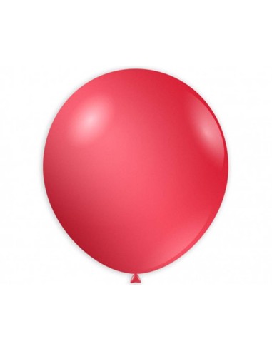 Palloncino lattice metallizzato 5" Cm. 13 - Confezione 100 pz - Rosso