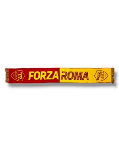 Sciarpa jacquard in acrilico - Forza Roma
