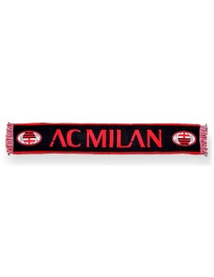 Sciarpa jacquard in acrilico – AC Milan