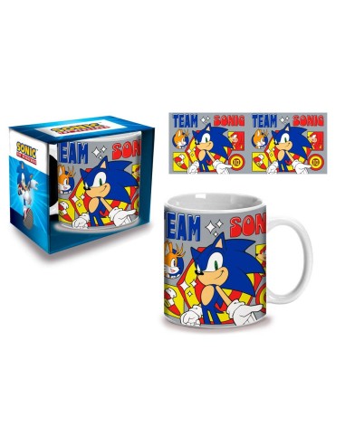 Tazza mug ceramica deluxe - Sonic