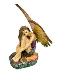 Fatina resina fantasy seduta - Modelli assortiti