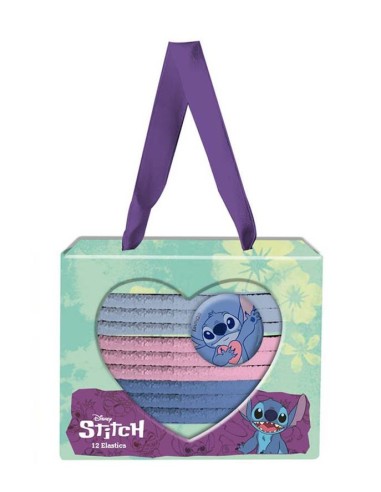 Blister 12 elastici fermacapelli - Stitch