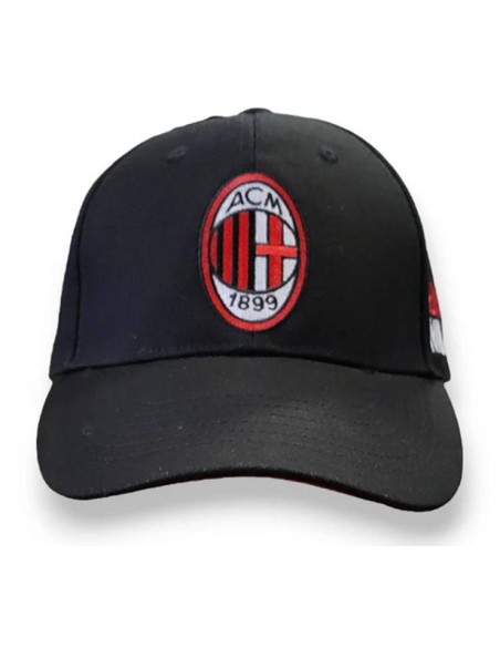 Cappello con visiera e scritta laterale – AC Milan