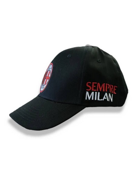 Cappello con visiera e scritta laterale – AC Milan