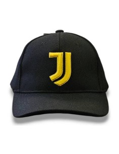 Cappello con visiera nero e logo giallo - FC Juventus
