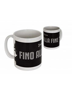 Tazza mug ceramica bianca e...