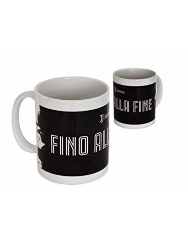 Tazza mug ceramica bianca e nera Fc...