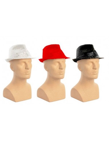 Cappello panama con lustrini - Colori...