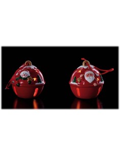 Campanella in ceramica con led Cm. 8 - Modelli assortiti