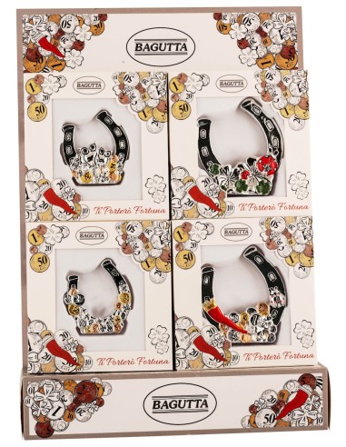 Ferro di cavallo portafortuna in confezione regalo - Expokit 16 pezzi assortiti