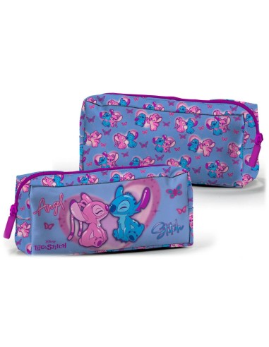 Pochette rettangolare in tessuto Cm. 21x8x5 - Stitch